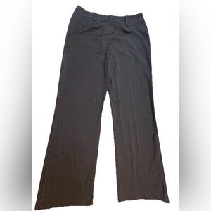 Vintage Tracy Evans Limited Striped Dress Pants Womens Size 11 Black And White